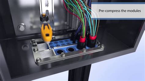 electrical enclosure cable entry|automatic cable entry systems.